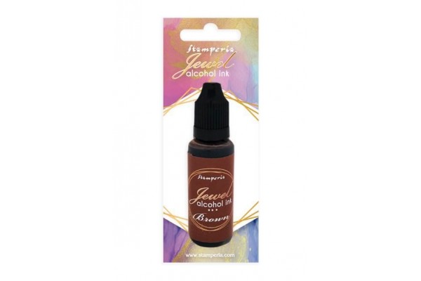 ΜΕΛΑΝΙ ΑΛΚΟΟΛΗΣ STAMPERIA 18ML BROWN JEWEL ALCOHOL INKS