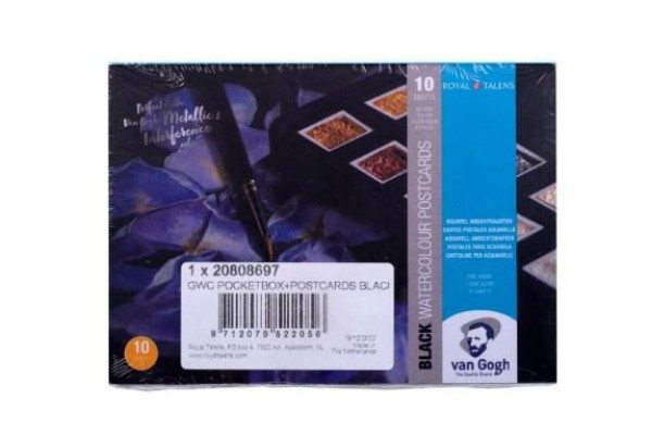 ΣΕΤ POCKET BOX 12 ΠΑΣΤΙΛΙΕΣ + 1Ο ΜΑΥΡΕΣ ΚΑΡΤ ΠΟΣΤΑΛ
