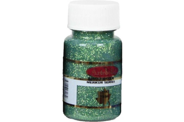ΑΚΡΥΛΙΚΟ ΜΕ GLITTER No 3183 50CC ΠΡΑΣΙΝΟ ARTEBELLA