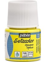 ΧΡΩΜΑ ΥΦΑΣΜΑΤΟΣ Lemon Yellow SETACOLOR OPAQUE 45ml
