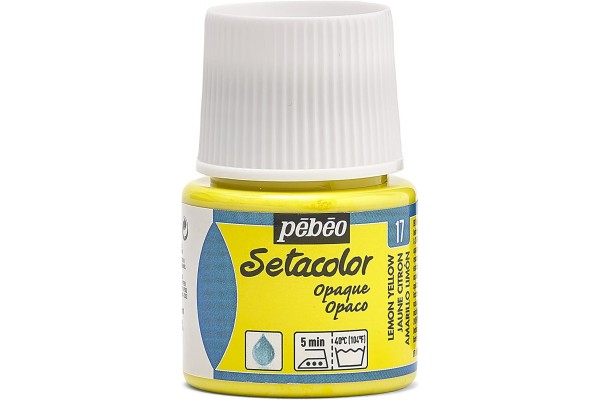 ΧΡΩΜΑ ΥΦΑΣΜΑΤΟΣ Lemon Yellow SETACOLOR OPAQUE 45ml