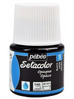 ΧΡΩΜΑ ΥΦΑΣΜΑΤΟΣ Black SETACOLOR OPAQUE 45ml
