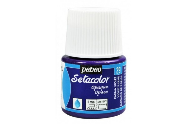 ΧΡΩΜΑ ΥΦΑΣΜΑΤΟΣ Parma Violet SETACOLOR OPAQUE 45ml