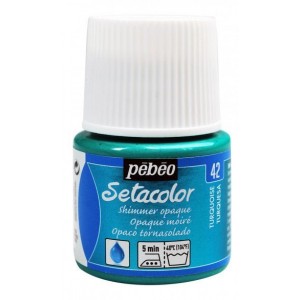 ΧΡΩΜΑ ΥΦΑΣΜΑΤΟΣ Turquoise Shimmer SETACOLOR OPAQUE 45ml ΧΡΩΜΑ ΥΦΑΣΜΑΤΟΣ Turquoise Shimmer SETACOLOR OPAQUE 45ml