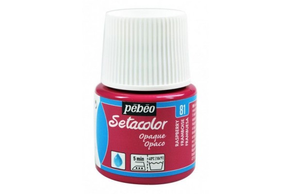 ΧΡΩΜΑ ΥΦΑΣΜΑΤΟΣ Raspberry SETACOLOR OPAQUE 45ml