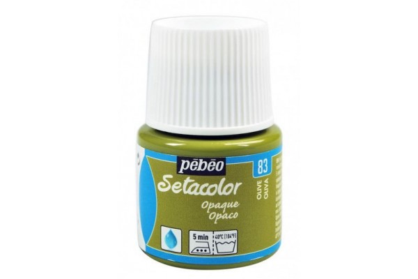 ΧΡΩΜΑ ΥΦΑΣΜΑΤΟΣ Olive SETACOLOR OPAQUE 45ml