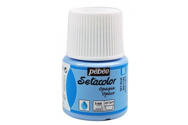 ΧΡΩΜΑ ΥΦΑΣΜΑΤΟΣ Sky Blue SETACOLOR OPAQUE 45ml