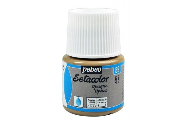 ΧΡΩΜΑ ΥΦΑΣΜΑΤΟΣ Taupe SETACOLOR OPAQUE 45ml