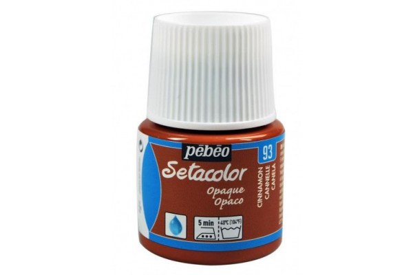 ΧΡΩΜΑ ΥΦΑΣΜΑΤΟΣ Cinnamon SETACOLOR OPAQUE 45ml