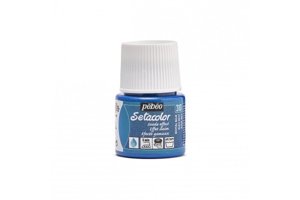 ΧΡΩΜΑ ΥΦΑΣΜΑΤΟΣ Suede Royal Blue SETACOLOR OPAQUE SUEDE EFFECT 45ml