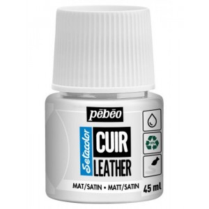 ΧΡΩΜΑ ΓΙΑ ΔΕΡΜΑΤΑ Pure White SETACOLOR LEATHER 45ml