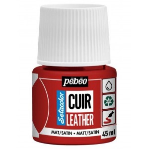ΧΡΩΜΑ ΓΙΑ ΔΕΡΜΑΤΑ Intense Red SETACOLOR LEATHER 45ml