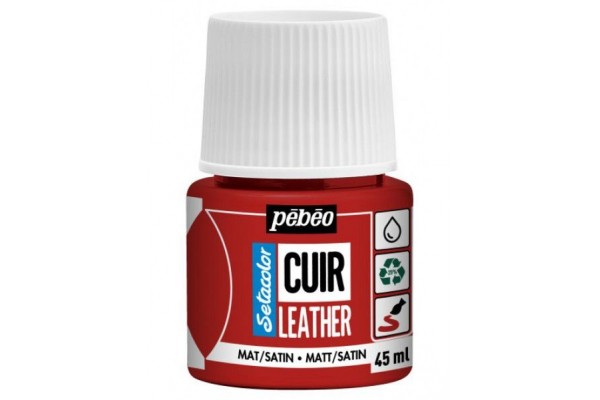 ΧΡΩΜΑ ΓΙΑ ΔΕΡΜΑΤΑ Intense Red SETACOLOR LEATHER 45ml