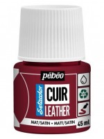 ΧΡΩΜΑ ΓΙΑ ΔΕΡΜΑΤΑ Deep red SETACOLOR LEATHER 45ml