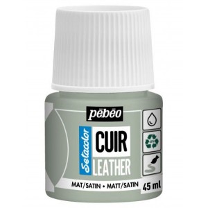 ΧΡΩΜΑ ΓΙΑ ΔΕΡΜΑΤΑ Sage Green SETACOLOR LEATHER 45ml