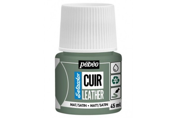 ΧΡΩΜΑ ΓΙΑ ΔΕΡΜΑΤΑ Matcha Green SETACOLOR LEATHER 45ml