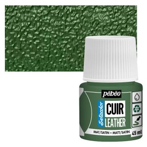 ΧΡΩΜΑ ΓΙΑ ΔΕΡΜΑΤΑ Khaki Green SETACOLOR LEATHER 45ml