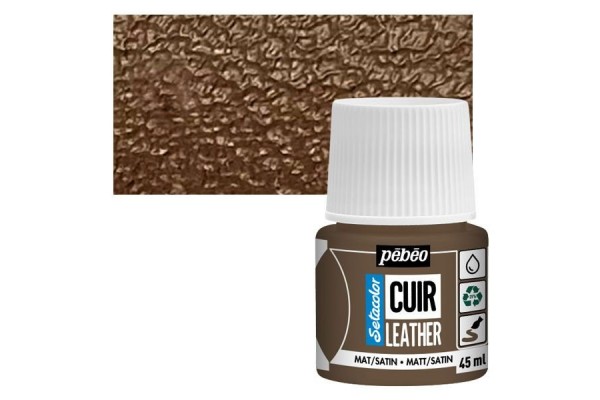 ΧΡΩΜΑ ΓΙΑ ΔΕΡΜΑΤΑ Expresso Brown SETACOLOR LEATHER 45ml