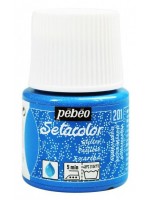 ΧΡΩΜΑ ΥΦΑΣΜΑΤΟΣ GLITTER Aquamarine SETACOLOR LIGHT FABRICS 45 ml