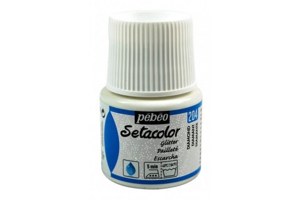 ΧΡΩΜΑ ΥΦΑΣΜΑΤΟΣ GLITTER Diamond SETACOLOR LIGHT FABRICS 45ml