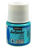 ΧΡΩΜΑ ΥΦΑΣΜΑΤΟΣ GLITTER Turquoise SETACOLOR LIGHT  FABRICS 45ml
