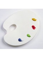 ΠΑΛΕΤΑ ΖΩΓΡΑΦΙΚΗΣ ΟΒΑΛ 18cm x 22cm x 4cm PEBEO
