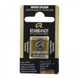 ΠΑΣΤΙΛΙΕΣ ΑΚΟΥΑΡΕΛΑΣ REMBRANDT S1 230 Dusk Yellow ΠΑΣΤΙΛΙΕΣ ΑΚΟΥΑΡΕΛΑΣ REMBRANDT S1 230 Dusk Yellow