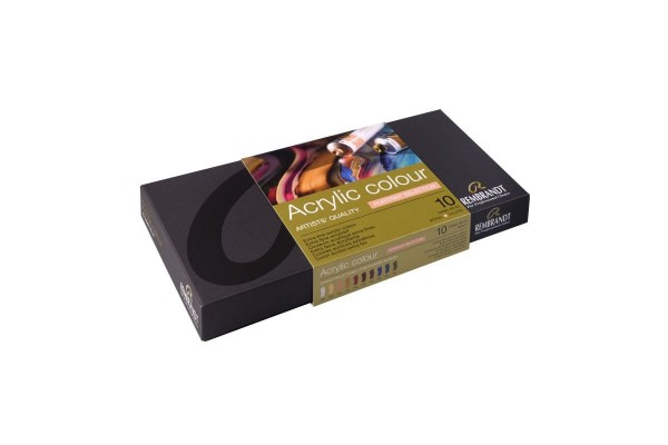 ΣΕΤ ΑΚΡΥΛΙΚΑ ΧΡΩΜΑΤΑ REMBRANDT 10x40ml ΣΕΤ ΠΟΡΤΡΑΙΤΟΥ