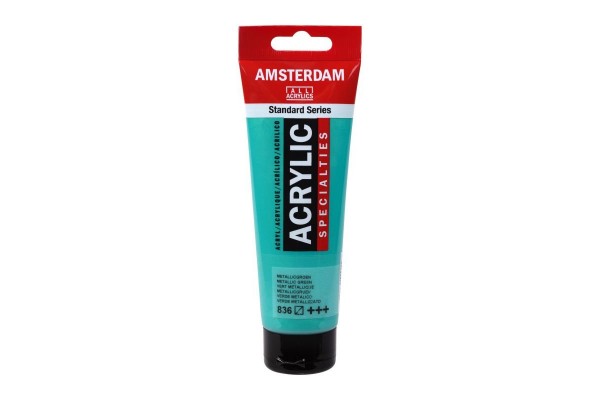 ΑΚΡΥΛΙΚΟ ΜΕΤΑΛΛΙΚΟ AMSTERDAM 120ml No.836 Metallic Green