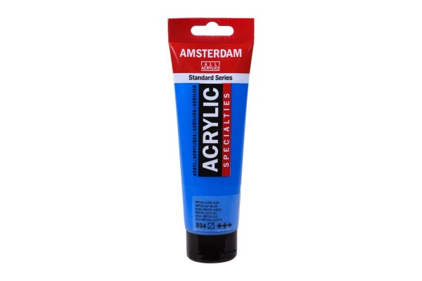 ΑΚΡΥΛΙΚΟ ΜΕΤΑΛΛΙΚΟ AMSTERDAM 120ml No.834 Metallic Blue