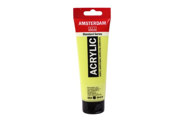ΑΚΡΥΛΙΚΟ AMSTERDAM 120ml No.664 Yellowish Green Light