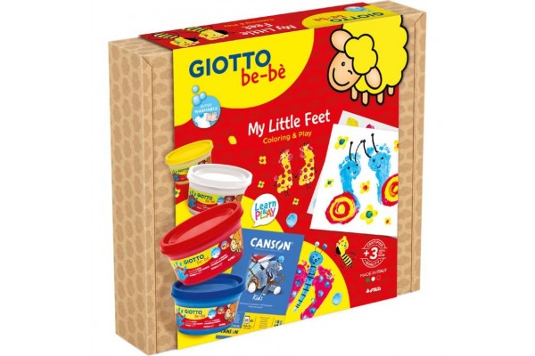 GIOTTO BEBE - MY LITTLE FEETS ΔΑΚΤΥΛΟΜΠΟΓΙΕΣ 4ΧΡΩΜΑΤΑ Χ 100ML