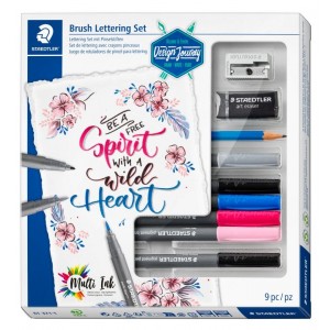 ΣΕΤ BRUSH LETTERING STAEDTLER 9ΤΕΜ