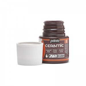 ΣΜΑΛΤΟ CERAMIC Red Brown 45ml PEBEO ΣΜΑΛΤΟ CERAMIC Red Brown 45ml PEBEO