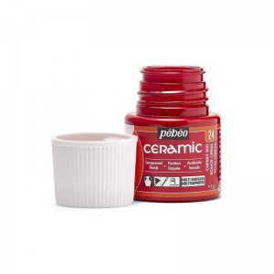ΣΜΑΛΤΟ CERAMIC Cherry Red 45ml PEBEO ΣΜΑΛΤΟ CERAMIC Cherry Red 45ml PEBEO