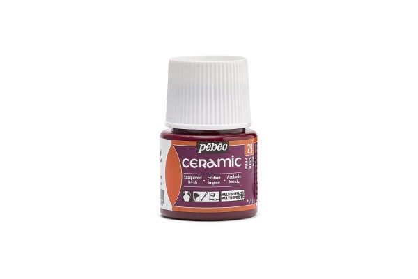 ΣΜΑΛΤΟ CERAMIC Ruby 45ml PEBEO