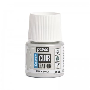 ΧΡΩΜΑ ΓΙΑ ΔΕΡΜΑΤΑ Metal Silver SETACOLOR LEATHER  45ml