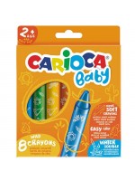 ΚΗΡΟΜΠΟΓΙΕΣ  CARIOCA BABY JUMBO 8 χρωμ.