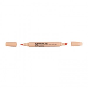 ΜΑΡΚΑΔΟΡΟΣ PANTONE ΜΕ ΔΙΠΛΗ ΜΥΤΗ COLOR OF THE YEAR 2024 PEACH FUZZ
