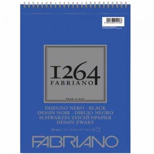 ΜΠΛΟΚ ΣΠΙΡΑΛ A3 1264 200GR BLACK ΖΩΓΡΑΦΙΚΗΣ -40 ΦΥΛΛΑ FABRIANO ΜΠΛΟΚ ΣΠΙΡΑΛ A3 1264 200GR BLACK ΖΩΓΡΑΦΙΚΗΣ -40 ΦΥΛΛΑ FABRIANO