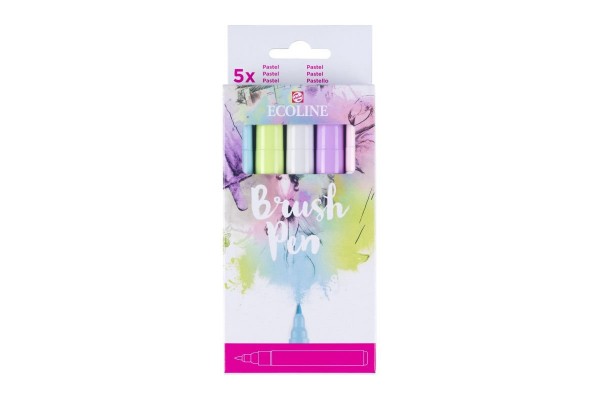 ΣΕΤ ECOLINE BRUSHPEN ROYAL TALENS 5TEM Pastel