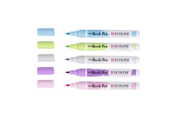 ΣΕΤ ECOLINE BRUSHPEN ROYAL TALENS 5TEM Pastel