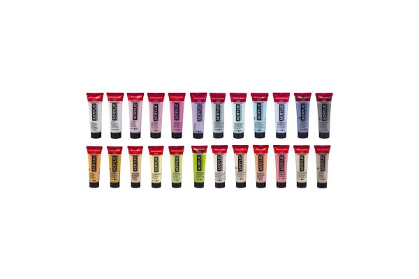 ΣΕΤ ΑΚΡΥΛΙΚΑ AMSTERDAM 24x20ml Soft colors