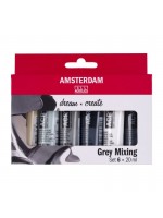 ΣΕΤ ΑΚΡΥΛΙΚΑ AMSTERDAM 6x20ml Grey Mixing