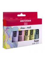ΣΕΤ ΑΚΡΥΛΙΚΑ AMSTERDAM  6x20ml Pastel set