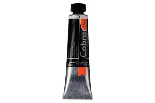 ΛΑΔΙ COBRA 40ml 701 Ivory Black WATER-MIXABLE OIL