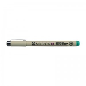 ΜΑΡΚΑΔOΡΟΣ SAKURA  MICRON 03  ΠΡΑΣΙΝΟ PIGMA