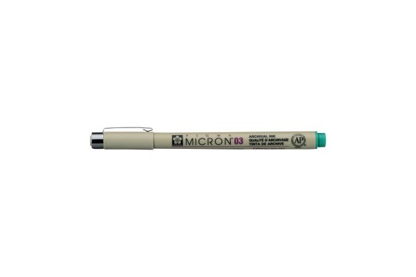 ΜΑΡΚΑΔOΡΟΣ SAKURA  MICRON 03  ΠΡΑΣΙΝΟ PIGMA