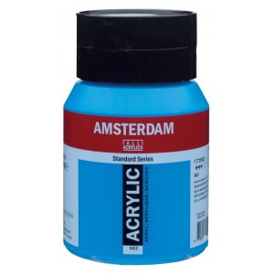 ΑΚΡΥΛΙΚΟ AMSTERDAM 500ml No.582 Manganese Blue Phthalo ΑΚΡΥΛΙΚΟ AMSTERDAM 500ml No.582 Manganese Blue Phthalo