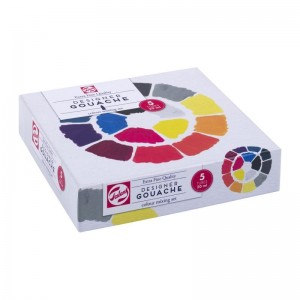GOUACHE COLOUR Mixing Set 5x20ml